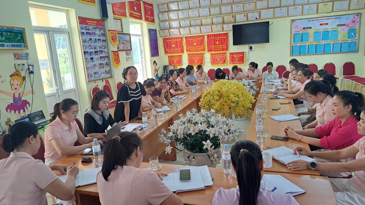 Ảnh 3/4 – TRƯỜNG MẦM NON 20/10 TỔ CHỨC HỘI NGHỊ BAN ĐẠI DIỆN CHA MẸ HỌC SINH CUỐI NĂM HỌC 2025 – 2026