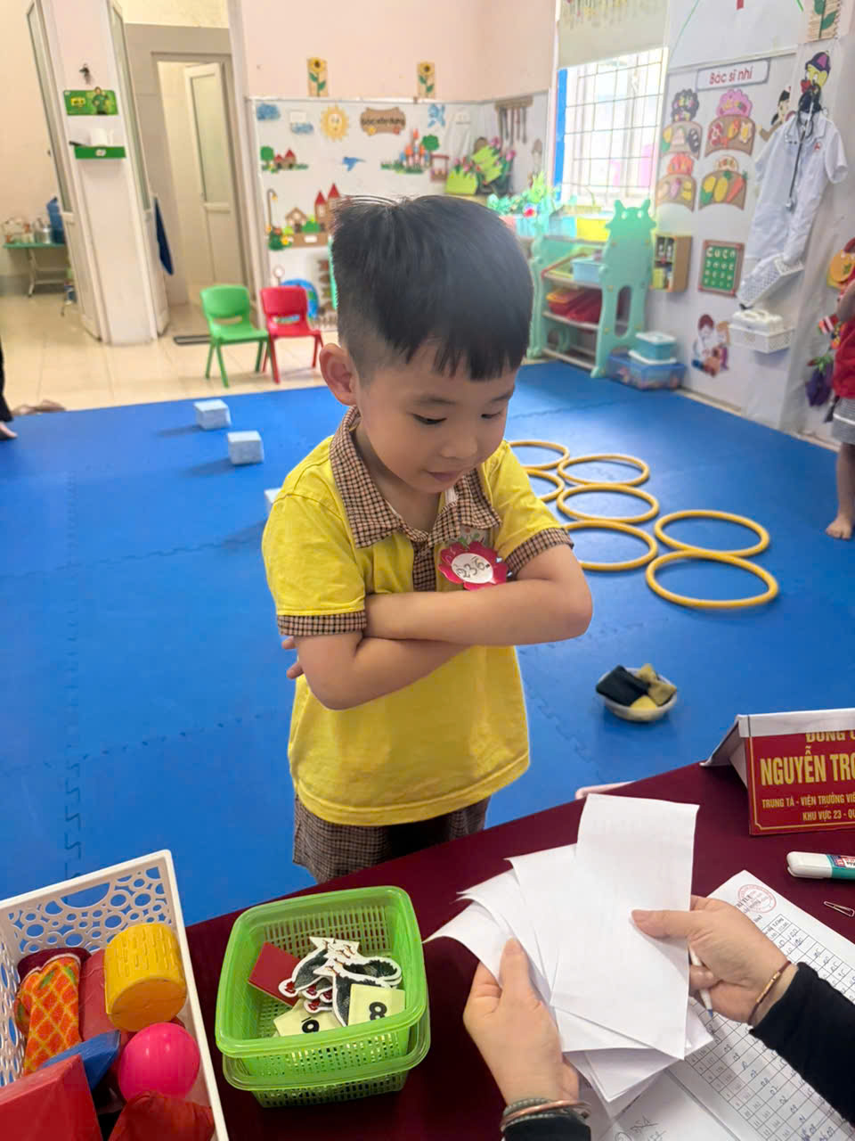 Ảnh 11/13 – TRƯỜNG MẦM NON HOA HỒNG TƯNG BỪNG TỔ CHỨC HỘI THI “BÉ KHỎE – BÉ NGOAN” NĂM HỌC 2025 – 2026