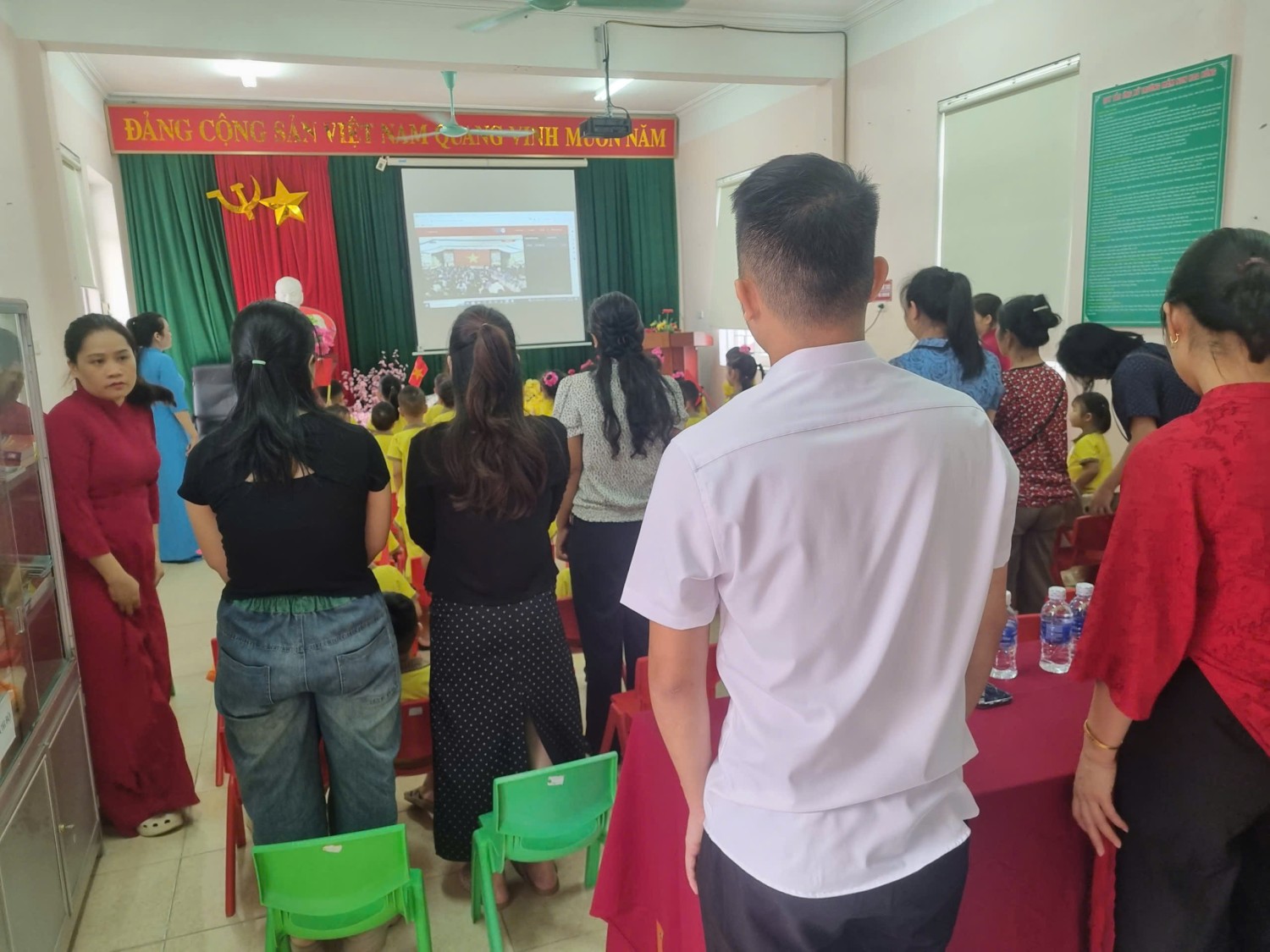 Ảnh 7/15 – Phân hiệu Hoa Hồng, trường MN 7/5 tưng bừng trong Lễ Khai giảng năm học mới!