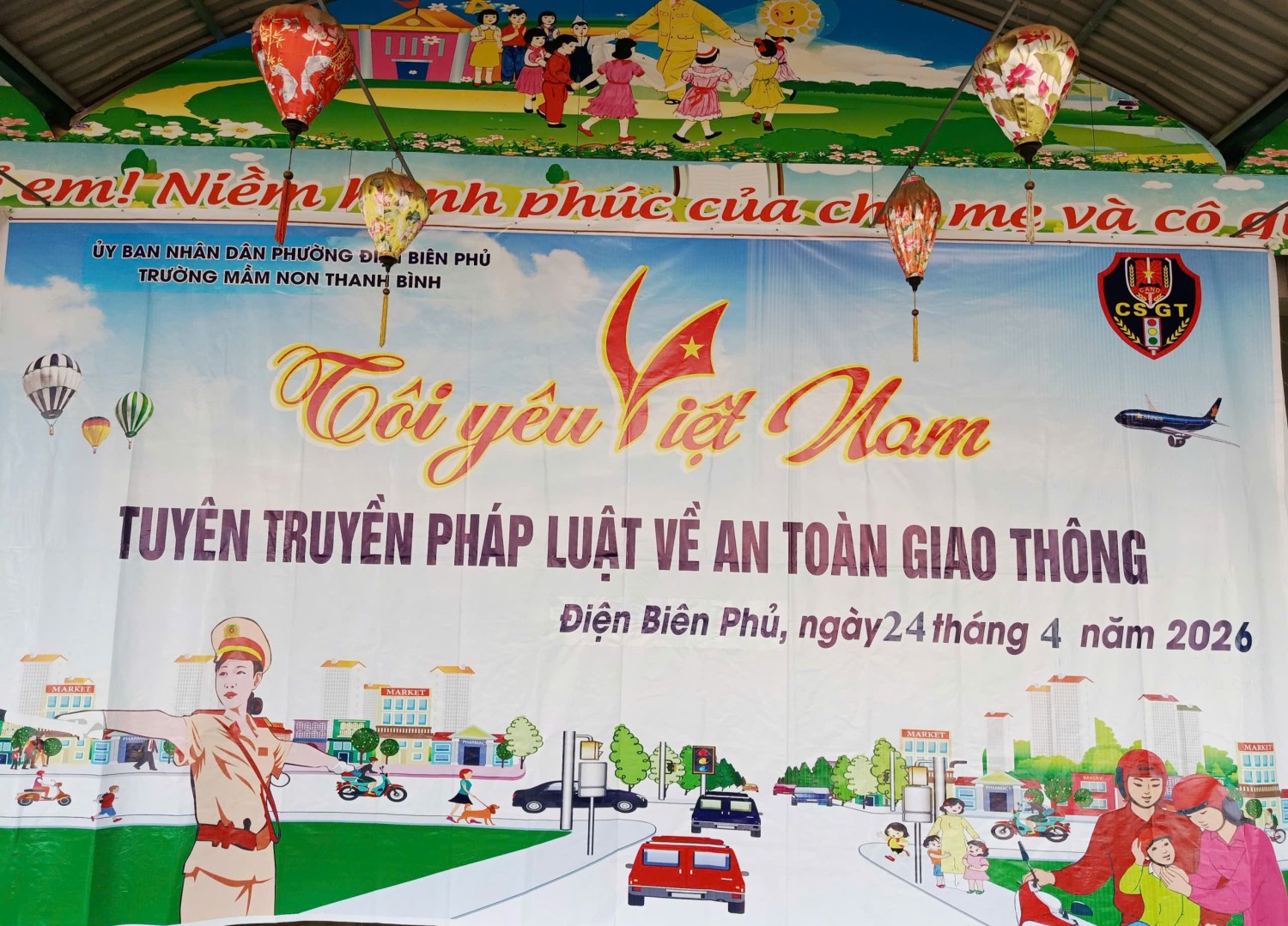 Ảnh 3/13 – AN TOÀN GIAO THÔNG – HẠNH PHÚC CỦA MỌI NHÀ