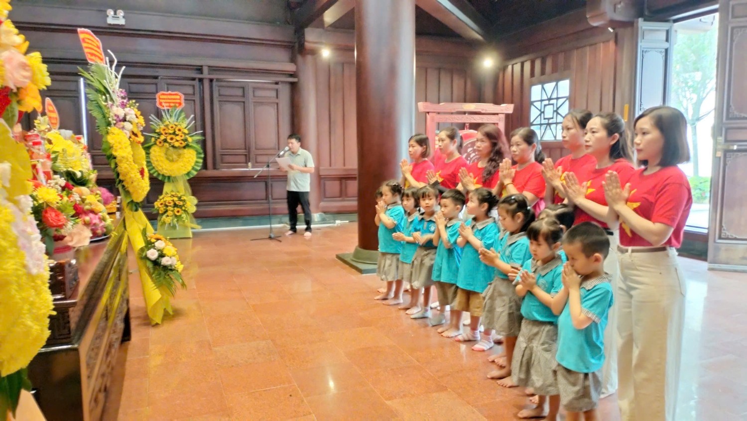 TRƯỜNG MẦM NON THANH BÌNH – NHỮNG BƯỚC CHÂN NHỎ HÀNH TRÌNH KHÁM PHÁ LỊCH SỬ