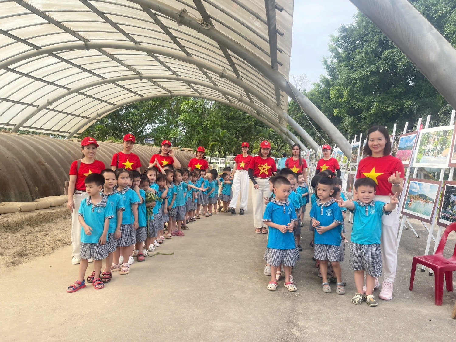 Ảnh 7/8 – TRƯỜNG MẦM NON THANH BÌNH – NHỮNG BƯỚC CHÂN NHỎ HÀNH TRÌNH KHÁM PHÁ LỊCH SỬ