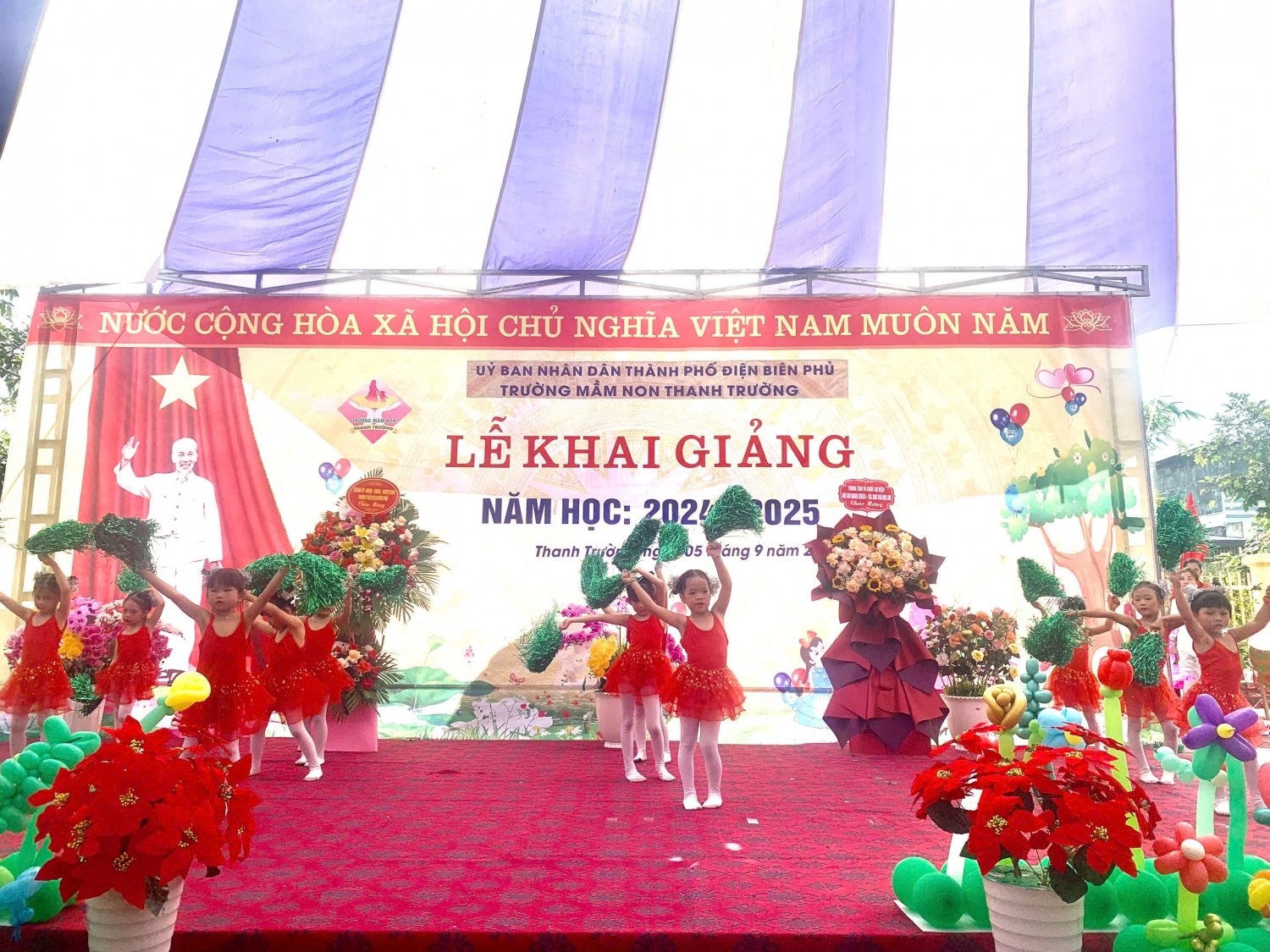 Ảnh 14/18 – TRƯỜNG MẦM NON THANH TRƯỜNG TỔ CHỨC THÀNH CÔNG LỄ KHAI GIẢNG NĂM HỌC 2024 - 2025