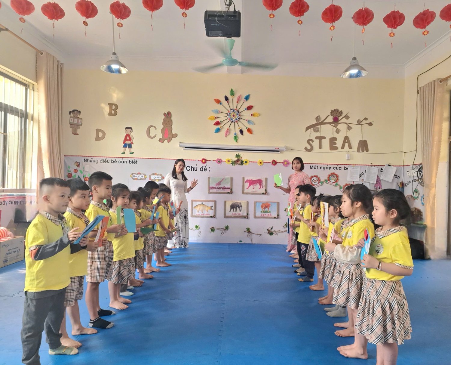 Ảnh 2/6 – TRƯỜNG MẦM NON THANH TRƯỜNG HƯỞNG ỨNG TUẦN LỄ ÁO DÀI NĂM 2025