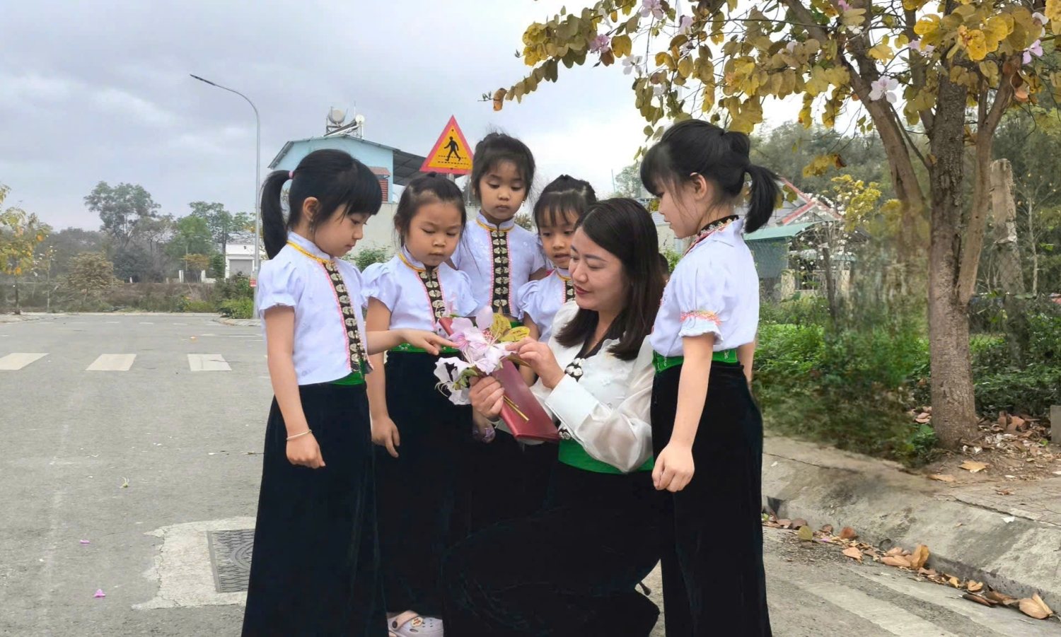 Ảnh 4/10 – TRƯỜNG MẦM NON THANH TRƯỜNG TÍCH CỰC TUYÊN TRUYỀN VÀ HƯỞNG ỨNG LỄ HỘI HOA BAN NĂM 2025