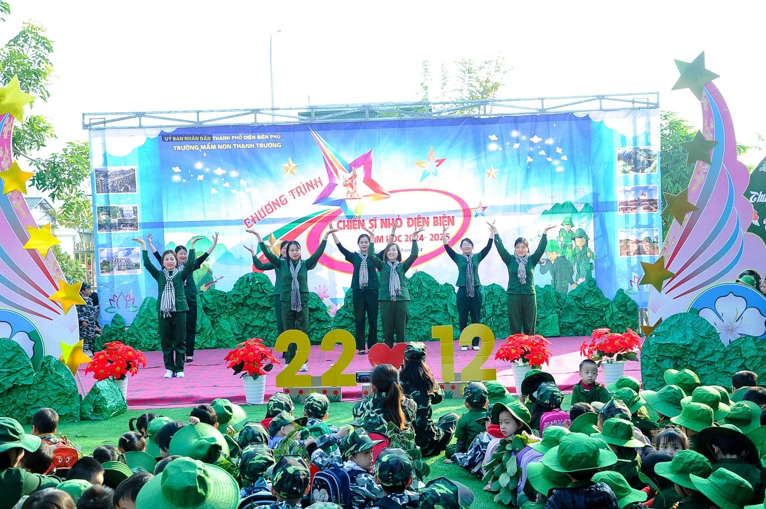 Ảnh 7/10 – TRƯỜNG MẦM NON THANH TRƯỜNG Tổ chức thành công Chuyên đề chuyên sâu “Chiến sĩ nhỏ Điện Biên” năm học 2024-2025