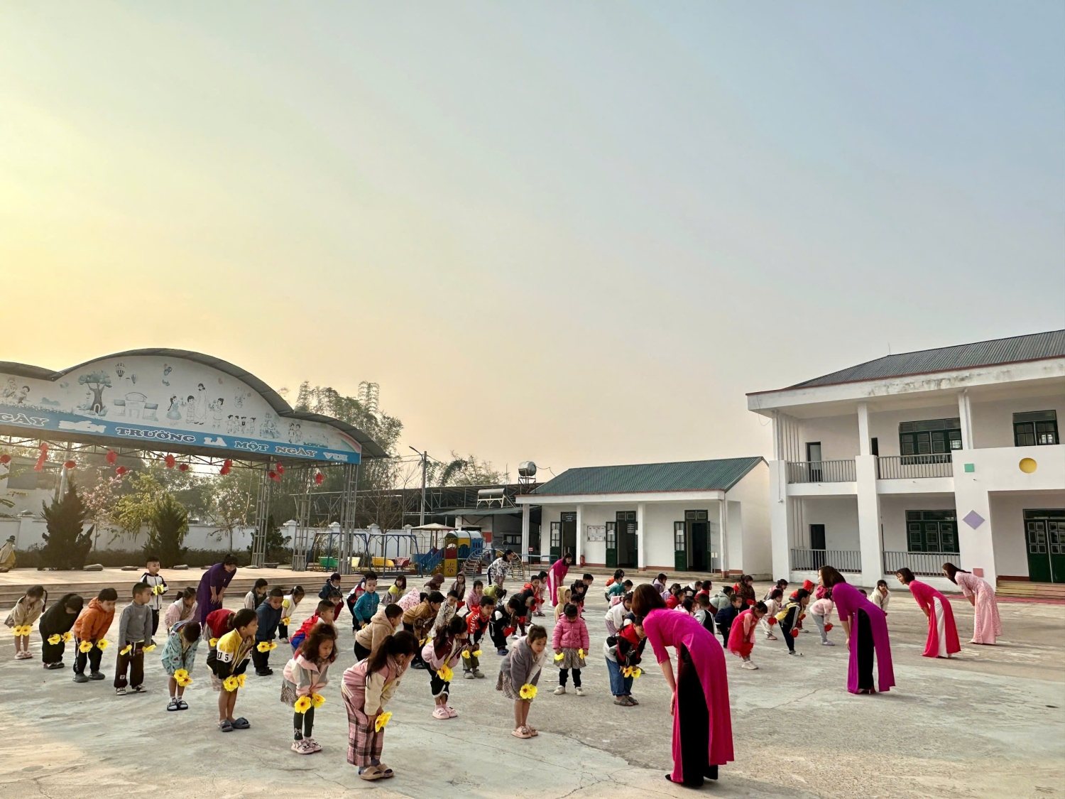 Ảnh 6/6 – TRƯỜNG MẦM NON THANH TRƯỜNG HƯỞNG ỨNG TUẦN LỄ ÁO DÀI NĂM 2025
