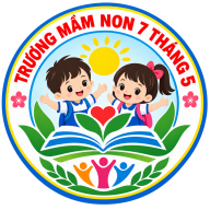 Logo Trường Mầm non 7 tháng 5