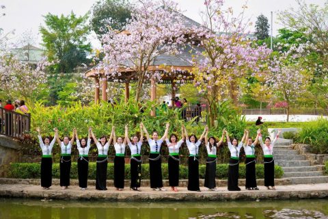 Ảnh 10/24 – TRƯỜNG MẦM NON 20/10 – LAN TỎA BẢN SẮC LỄ HỘI HOA BAN TỈNH ĐIỆN BIÊNNĂM 2026