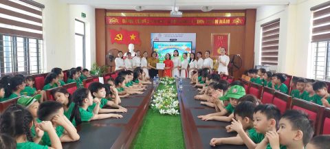 Ảnh 2/20 – 🎒✨CÁC BÉ 5-6 TUỔI TRƯỜNG MẦM NON 20/10 LÀM QUEN VỚI TRƯỜNG TIỂU HỌC THÔNG QUA HOẠT ĐỘNG THỰC TẾ ✨🎒