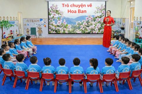 Ảnh 3/24 – TRƯỜNG MẦM NON 20/10 – LAN TỎA BẢN SẮC LỄ HỘI HOA BAN TỈNH ĐIỆN BIÊNNĂM 2026