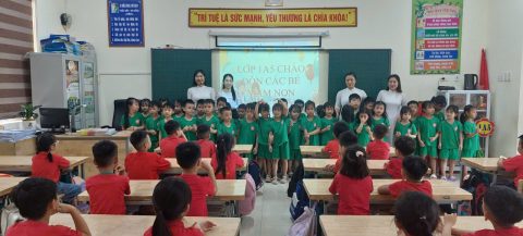 Ảnh 13/20 – 🎒✨CÁC BÉ 5-6 TUỔI TRƯỜNG MẦM NON 20/10 LÀM QUEN VỚI TRƯỜNG TIỂU HỌC THÔNG QUA HOẠT ĐỘNG THỰC TẾ ✨🎒